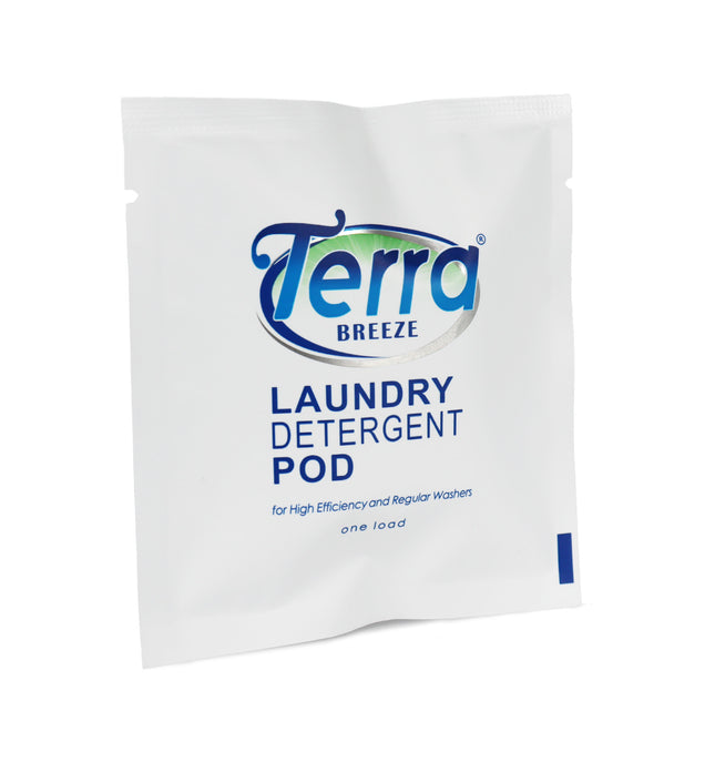 Terra Breeze Laundry Pod Pouch .5 oz. / 15 g-150 / CASE
