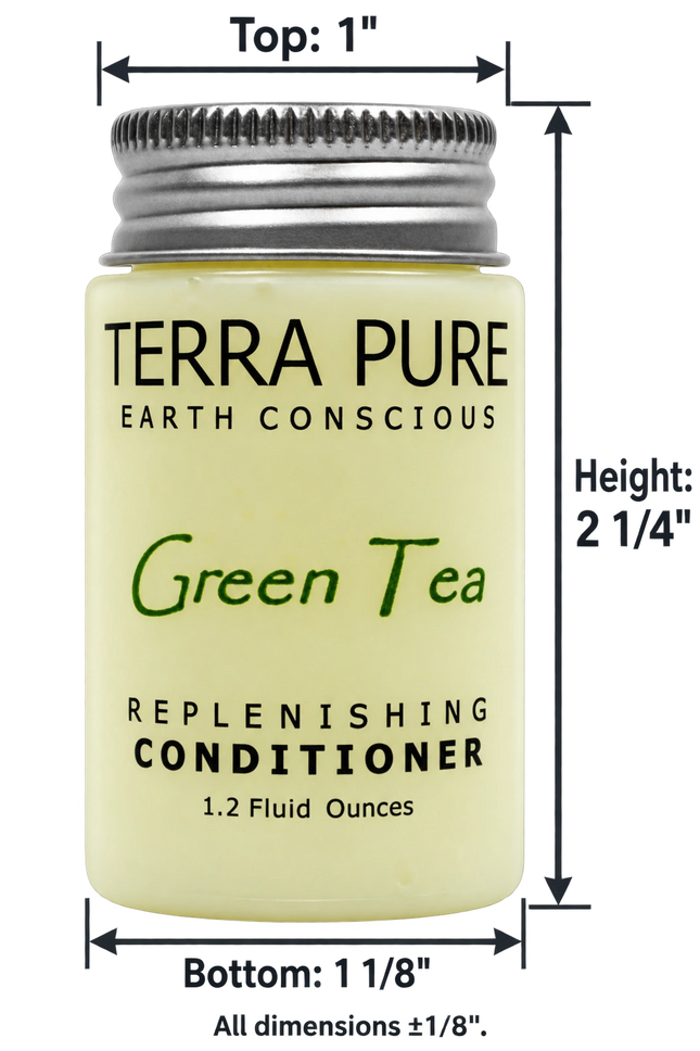Acondicionador de té verde Terra Pure – 35 ml / 1.2 oz - 300 unidades por caja