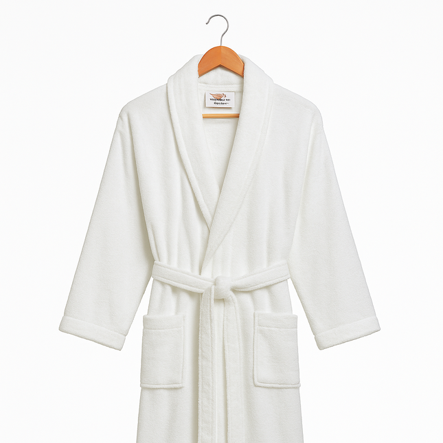 Terry Cloth 100% Cotton-12 oz.-48"x60" Hotel Bath Robe