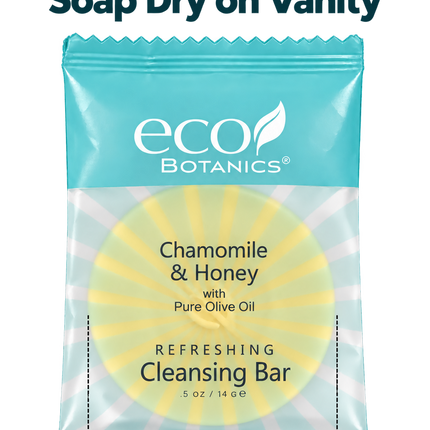 Eco Botanics White Tea & Honey Cleansing Bar – 0.5 oz / 14 g-1000 / CASE