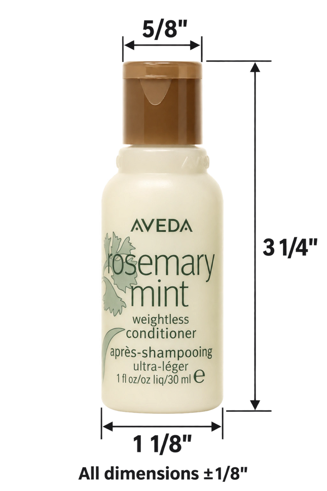 Acondicionador Aveda Romero Menta - 30 ml (1 oz) - 200 unidades por caja