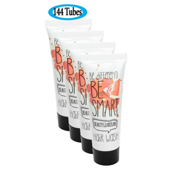 Be Different Shampoo - 0.85 oz offers a vibrant, fruity cleanse for soft, manageable hair in guest amenities.