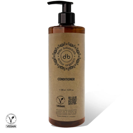 Bube Botanicals Conditioner pump bottle, 12.8 oz / 380 ml, rosemary & thyme, vegan