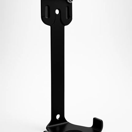 black single wall bracket for 500 ml pump bottles 