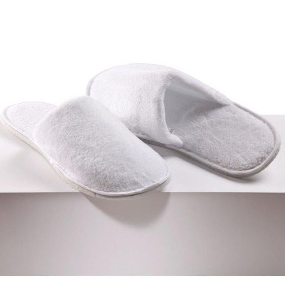 Terry Close Toe Slipper Individually Wrapped-10.5"x4.5"-100 / PAIRS