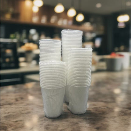 Individually Wrapped Plastic Cups-9 oz.-1000/CASE