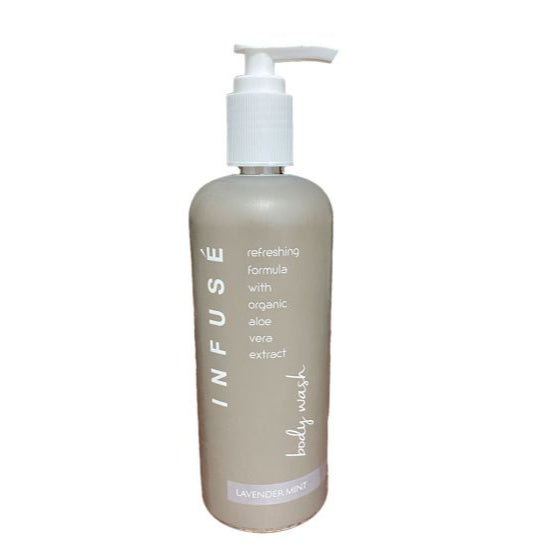 Infuse Lavender Mint Pump Bottle Bath Gel