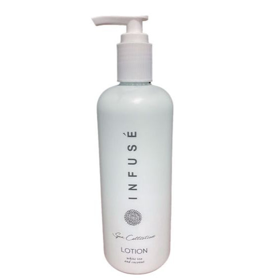 Infuse White Tea and Coconut Pump Bottle Lotion 13.53 oz / 400 ml - 12 / CASE