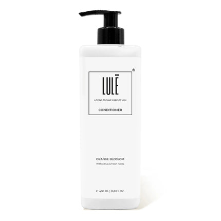 Lule Orange Blossom Conditioner pump bottle, 16.23 oz / 480 ml