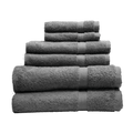 Oxford Imperiale Charcoal Grey Hand Towel 16''x30''-3.95 lb.-482 gsm-100% Cotton-12 / EACH