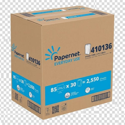 Toallas de papel de cocina Heavenly Soft de 2 capas, 85 hojas / 30 rollos