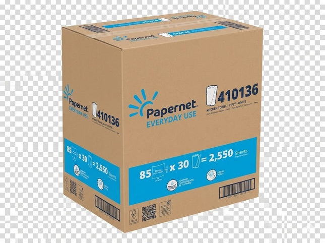 Toallas de papel de cocina Heavenly Soft de 2 capas, 85 hojas / 30 rollos