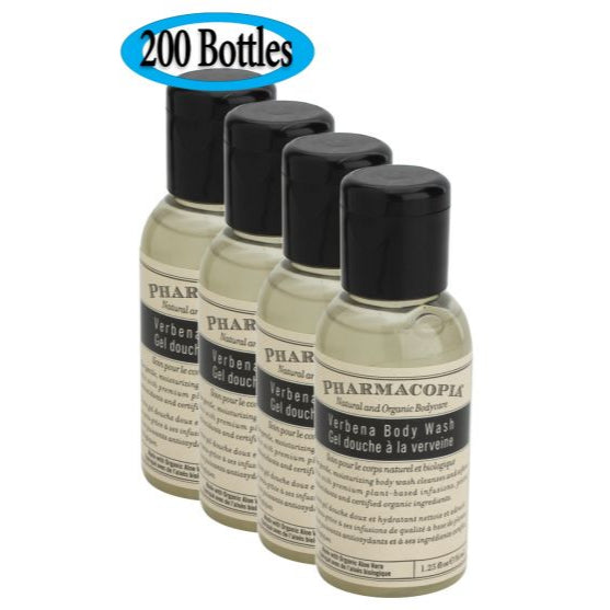 Pharmacopia Body Wash - 1.1 oz / 30 ml - 200 / CASE