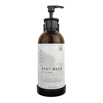 Classic Single Liquid Soap Dispenser - Black ABS Polymer - 24 BRACKETS