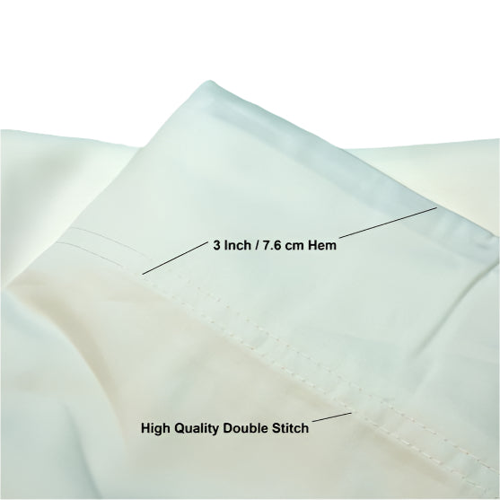 Pinnacle T-400 Queen Flat 104"x125"-100% Cotton-12/SHEETS