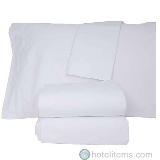 Royal Suite T-300 Queen Fitted 60''x80''x15'' - 60/40 Cotton - 12/SHEETS