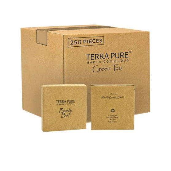 Terra Pure Green Tea Body Bar – 1.5 oz / 42 g - 250 / CASE