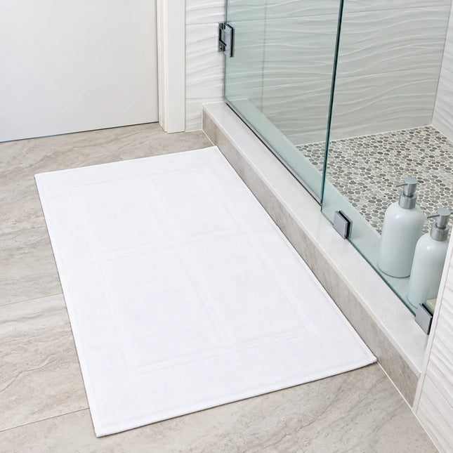 Vicenza Luxury Bath Mat Extra Long Staple Cotton 21"x36"- 12 lb per dz