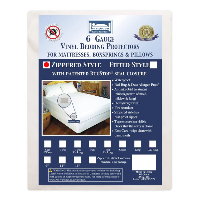 6-Gauge Vinyl Box-Spring Protector