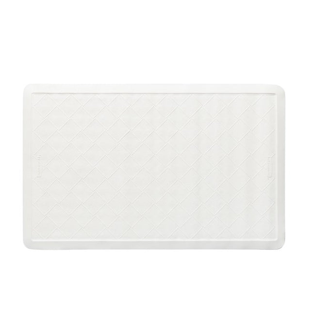 Rubbermaid Safti-Grip® White Bath Mat Medium 14"x22"- 1 / CASE