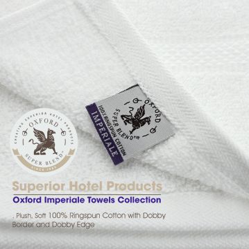 Oxford Imperiale Collection - 100% Ringspun Cotton with Dobby Border and Dobby Edge