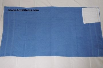 36"x68" 15 lb Blue Pool Towel