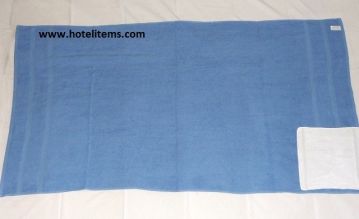 36"x68" 18 lb Blue Pool Towel