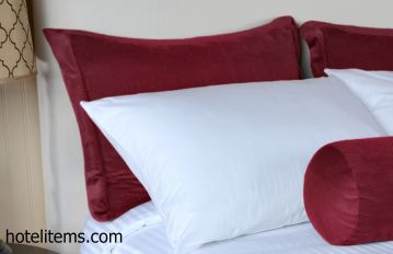 Opulence Pillow Sham - Garnet