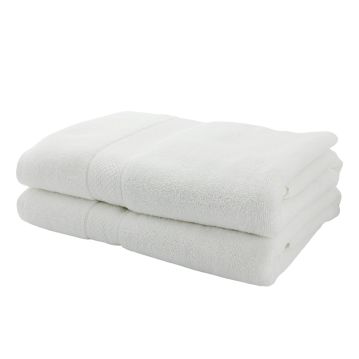 Case of West Point Grand Patrician- Pique Dobby Border Bath Towel- T9930 - 30" x 56" - 100% Ring Spun Cotton/ 3 Ply Yarn