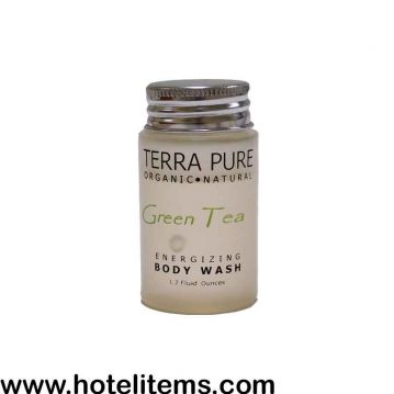Terra Pure - Green Tea Large Body Wash 1.2 oz.