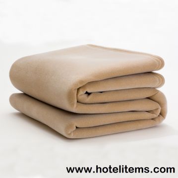 Vellux Blanket Twin - Tan