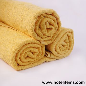 Basic Yellow Pool Towel - 36"x68" - 12 lb