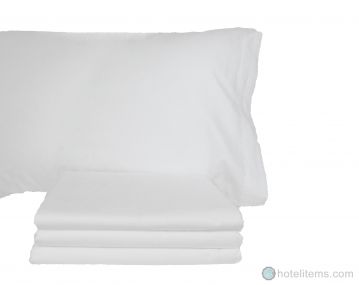 14 pillow cases covers standard 20x30 super white t-180 hotel-endevours spa new 